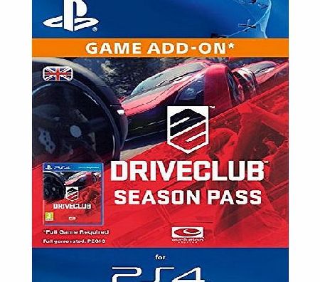 SCEE DRIVECLUB Season Pass [Online Game Code]